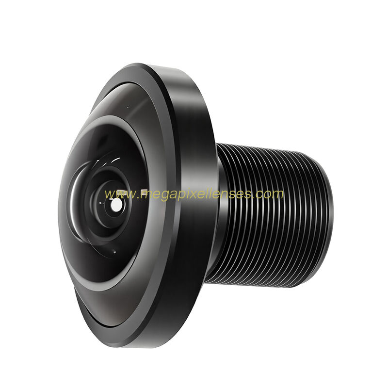 Waterproof 1/1.8" 2.32mm F2.6 8Megapixel 200Degree M12x0.5 mount fisheye lens 4K S mount lens