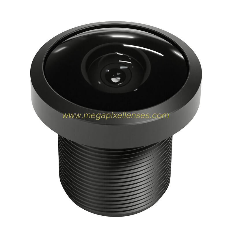 1/2.9" 1.9mm F2.5 2Megapixel 190Degree M12x0.5 mount fisheye lens S mount wide angle lens for OV2775