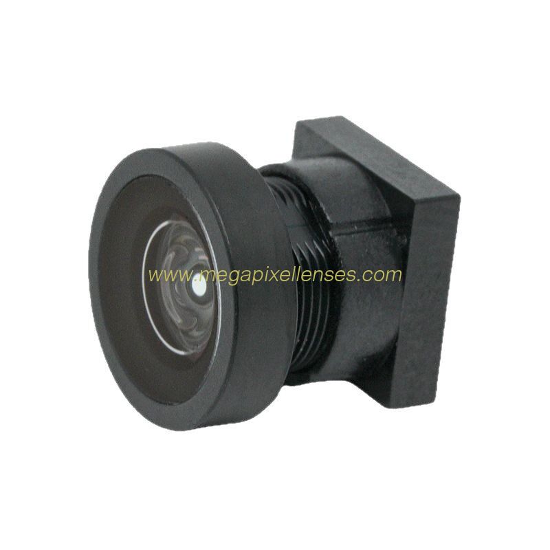 1/4" 1.4mm F2.4 Megapixel M7x0.35 mount 141Degree wide angle lens for 720P JX-H62