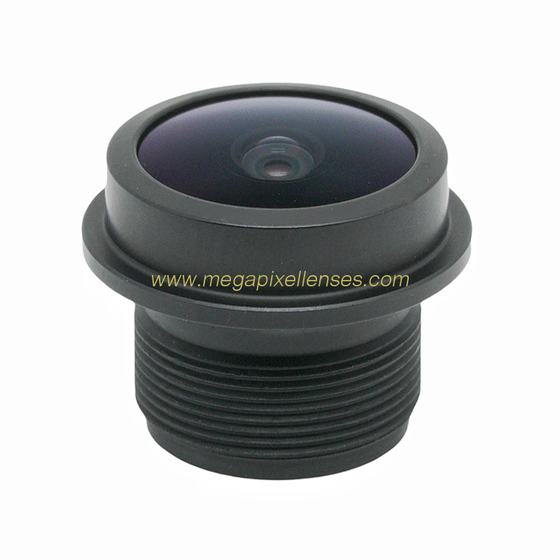 1/2.7" 2.5mm F2.4 3Megapixel 168degree M12*0.5P mount wide angle lens for OV2710